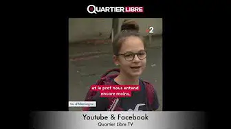 Masque obligatoire : Que pensent les collégiens ? "Allemagne"