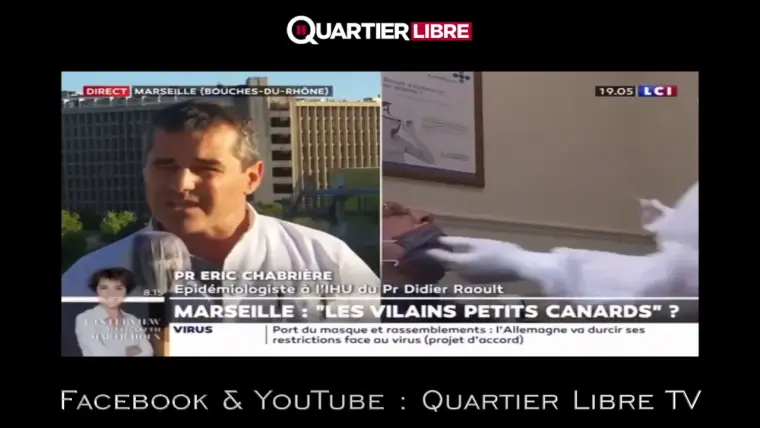 Nous avons une épidémie sans malades ! Pr Eric Chabriere IHU Marseille