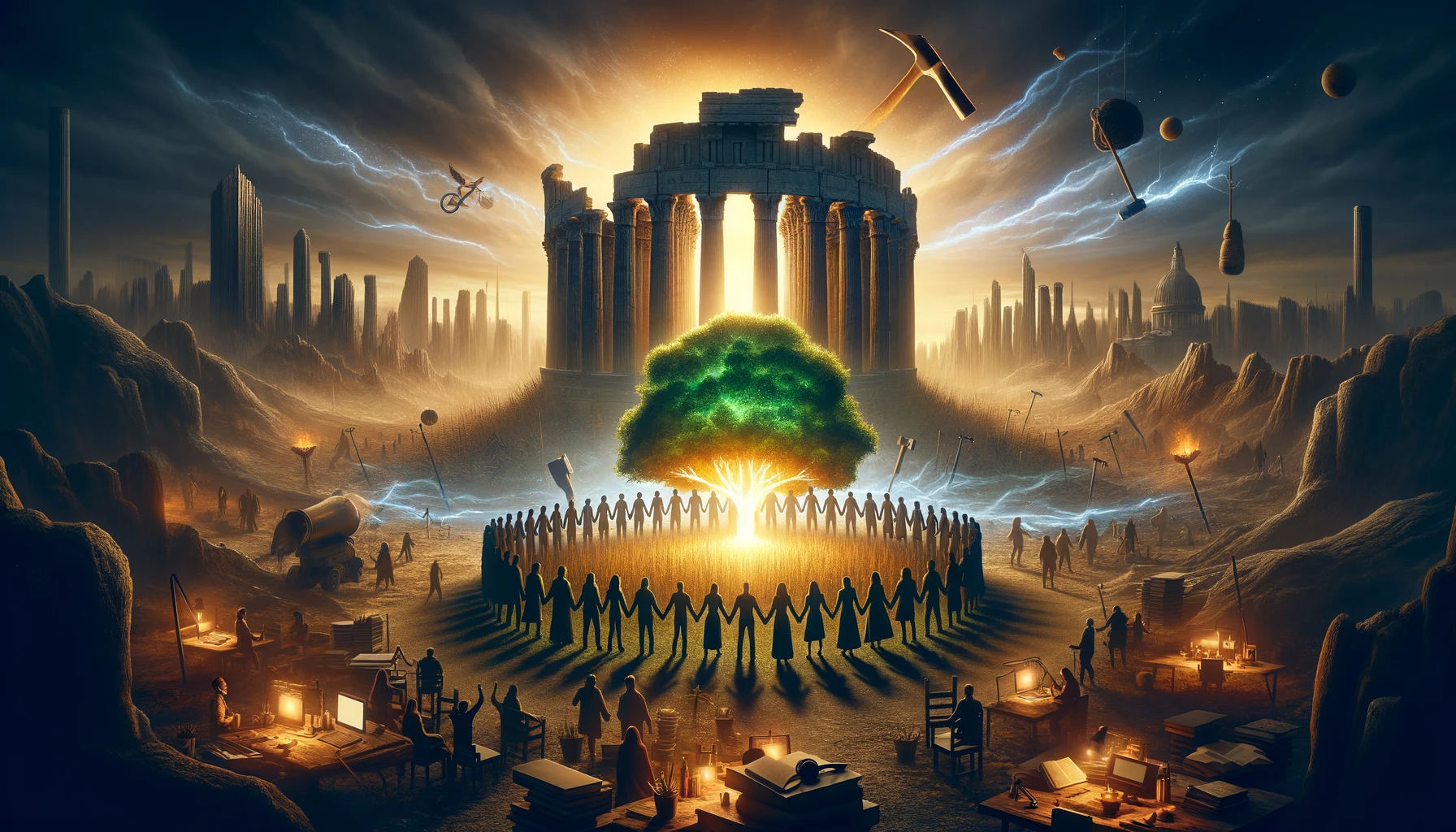D’un Chaos Apparent à un Futur Radieux