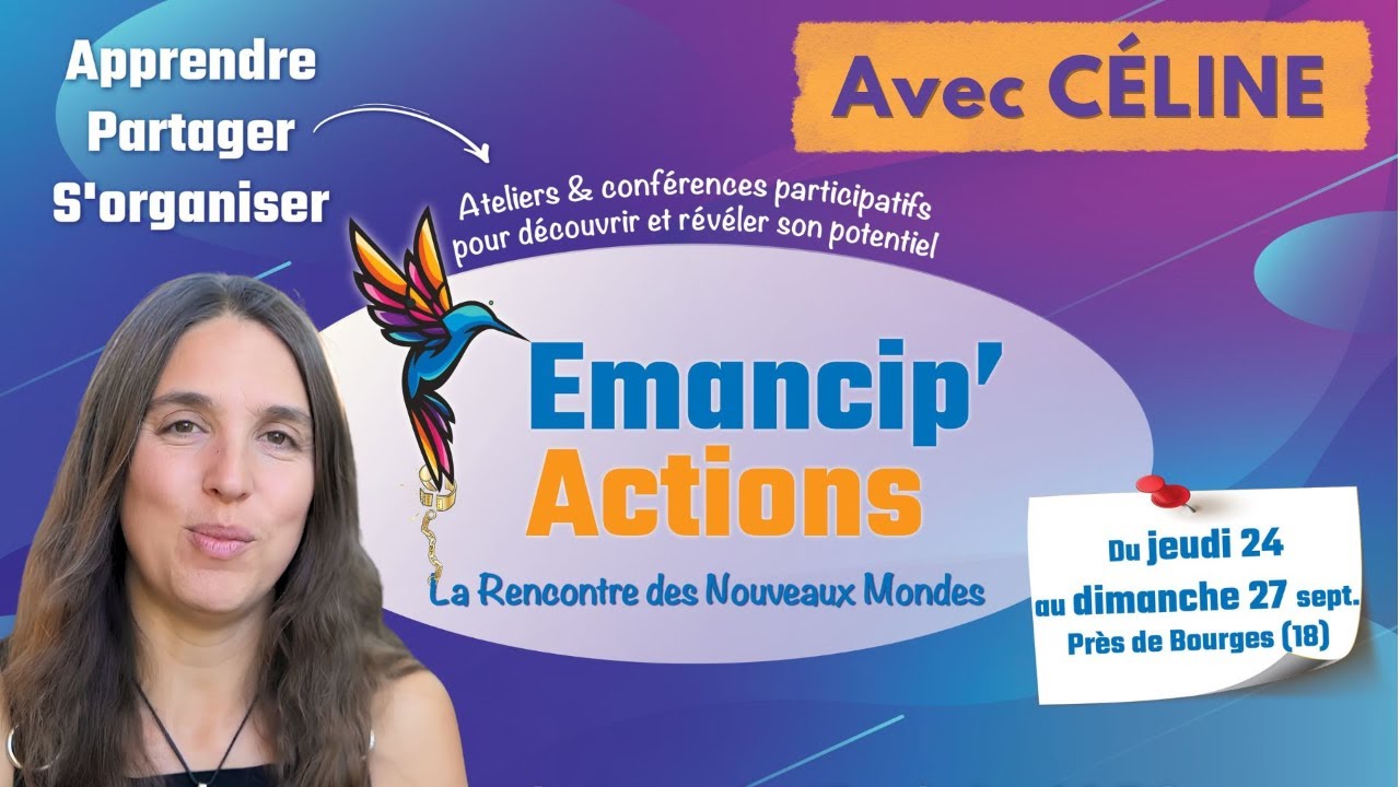 Émancip’Actions : la rencontre des nouveaux mondes, avec Céline, sur La Bonne Nouvelle
